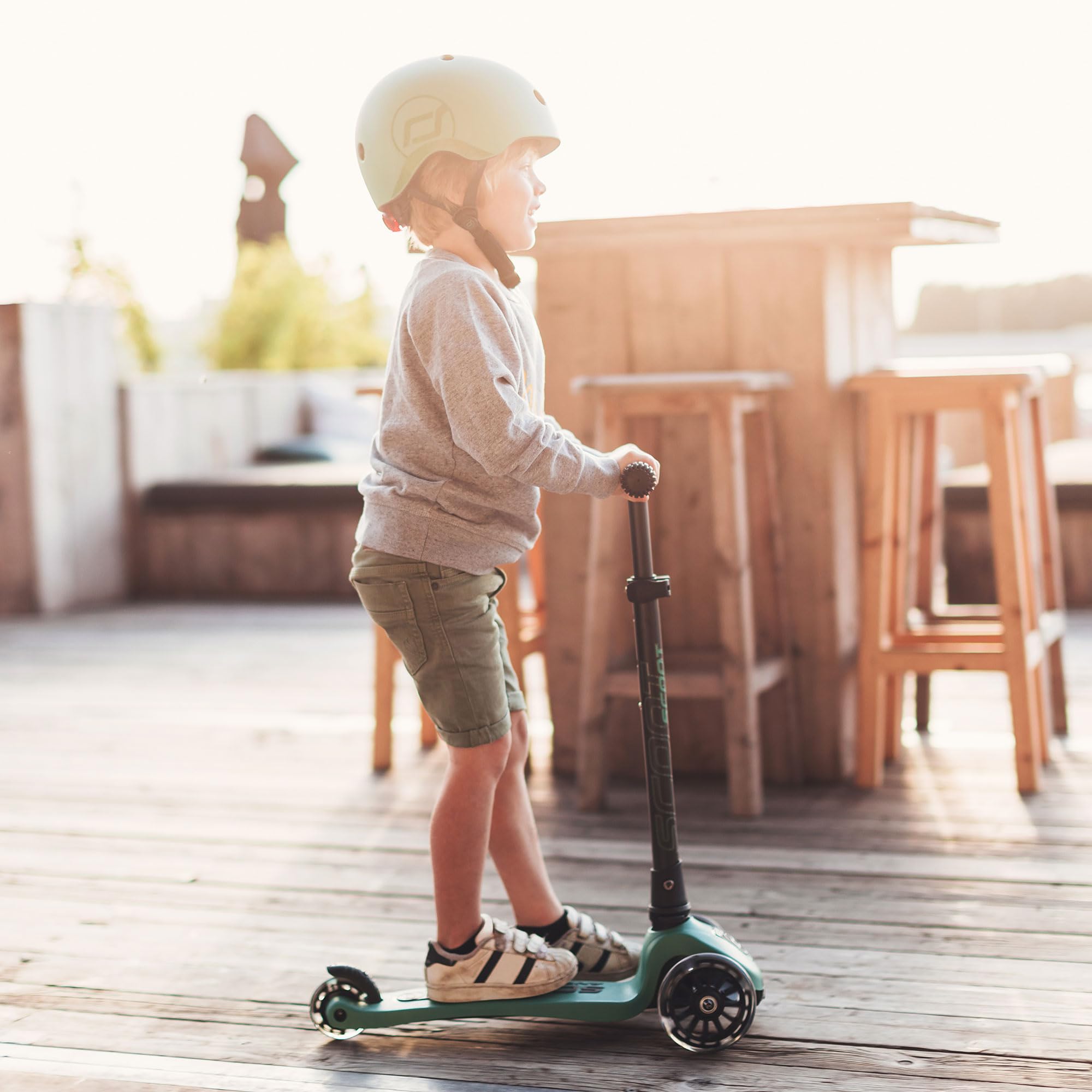 Best Stand-up Push Scooter for Toddlers - Lightweight & Durable Kids Scooter for Outdoor Play, Park, and Neighborhood Rides