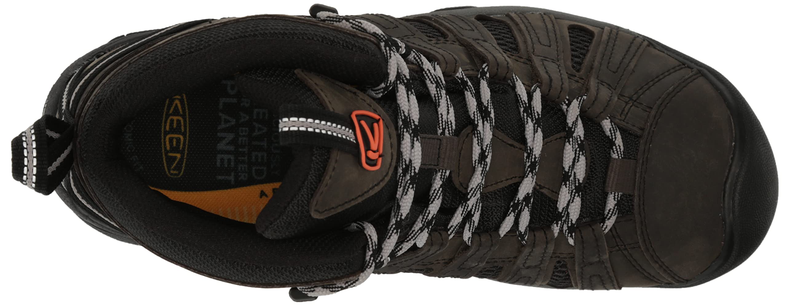 KEEN Men's Voyageur Mid Height Breathable Hiking Boots - Lightweight Waterproof Trekking Shoes for Outdoor Adventures & Trail Walking