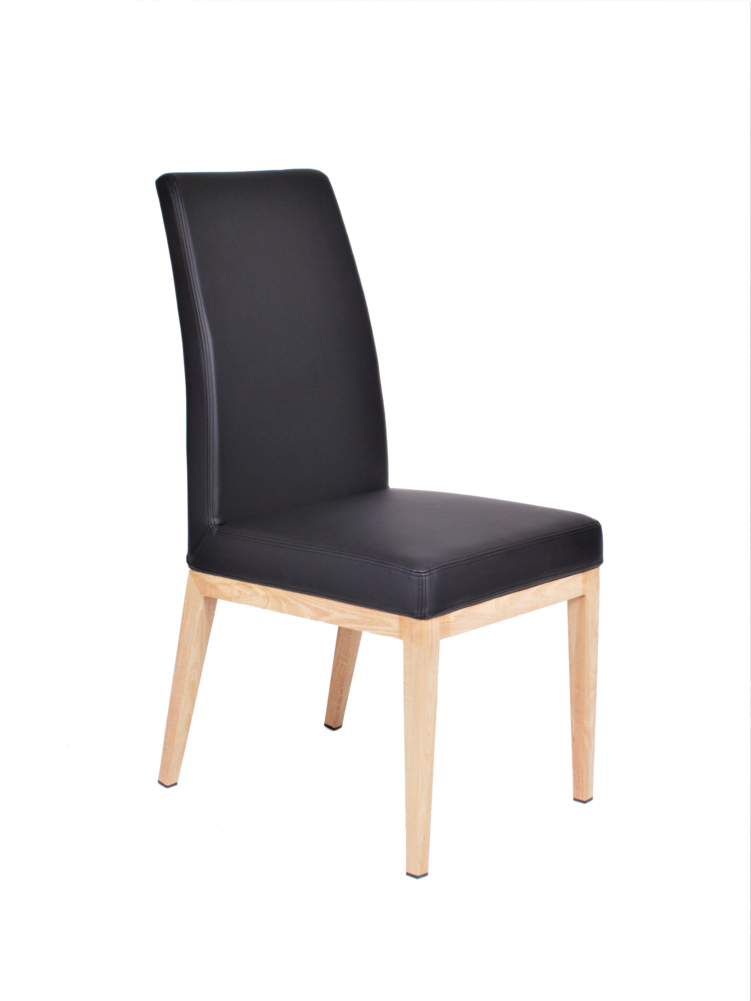 Erika Chair in Black Seating - Modern Black Dining Chair for Home & Office - Perfect for Kitchen, Dining Room, and Workspace