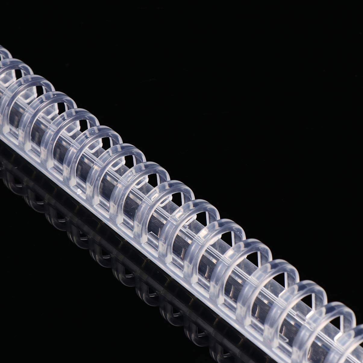 10PCS A5 Notebook Binding Spines - 20 Hole Loose Leaf Binder Plastic Rings for DIY Notebooks, Albums & Scrapbooks - Perfect for School, Office & Craft Projects