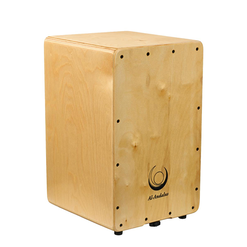 Premium Cajon Al Andalus Drum - Handcrafted Wooden Percussion Instrument for Flamenco, Acoustic & Latin Music - Perfect for Live Performances, Studio Recording & Music Classes