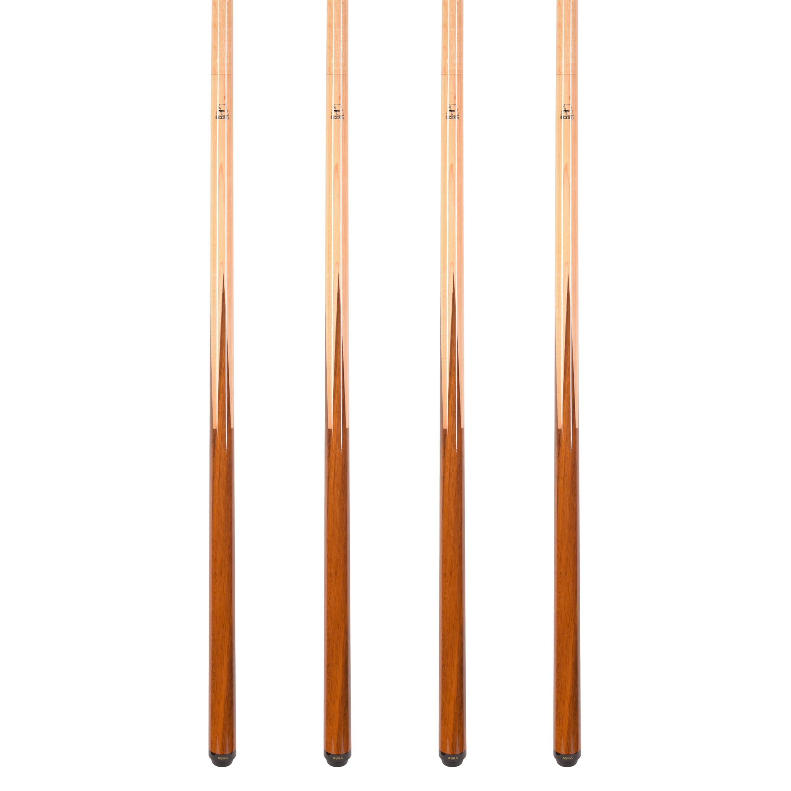 Premium ASKA SP1 Malaswood Sneaky Pete Billiard Pool Cue Stick Set - 58