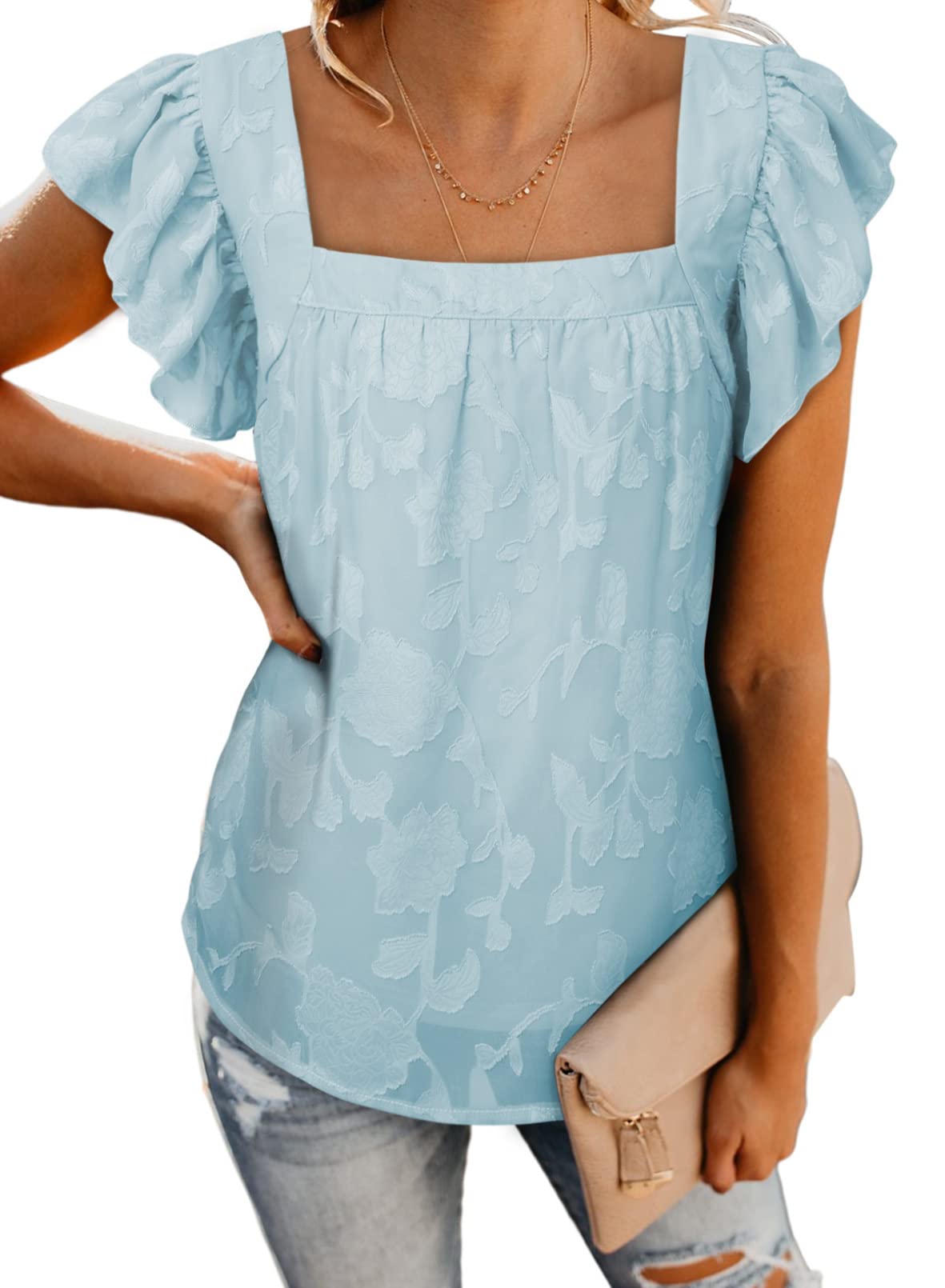 Sidefeel Women's Crochet Lace Stitching Chiffon Sleeveless Tank Top | Summer Beachwear, Boho Chic Outfit, Casual Wear