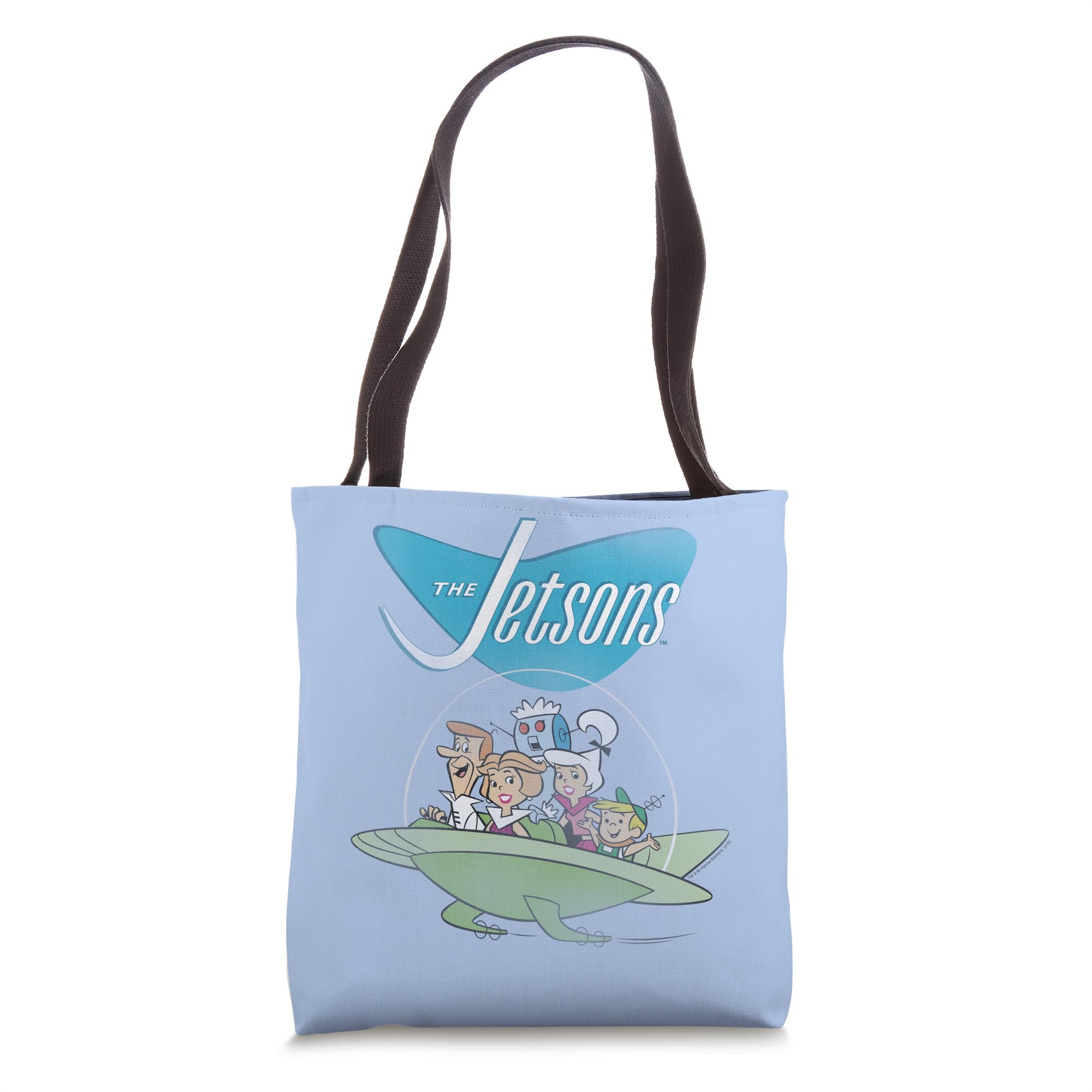 The Jetsons Cartoon Inspired Tote Bag - Durable & Stylish Eco-Friendly Shopping Bag for Groceries, Beach, Work & Travel