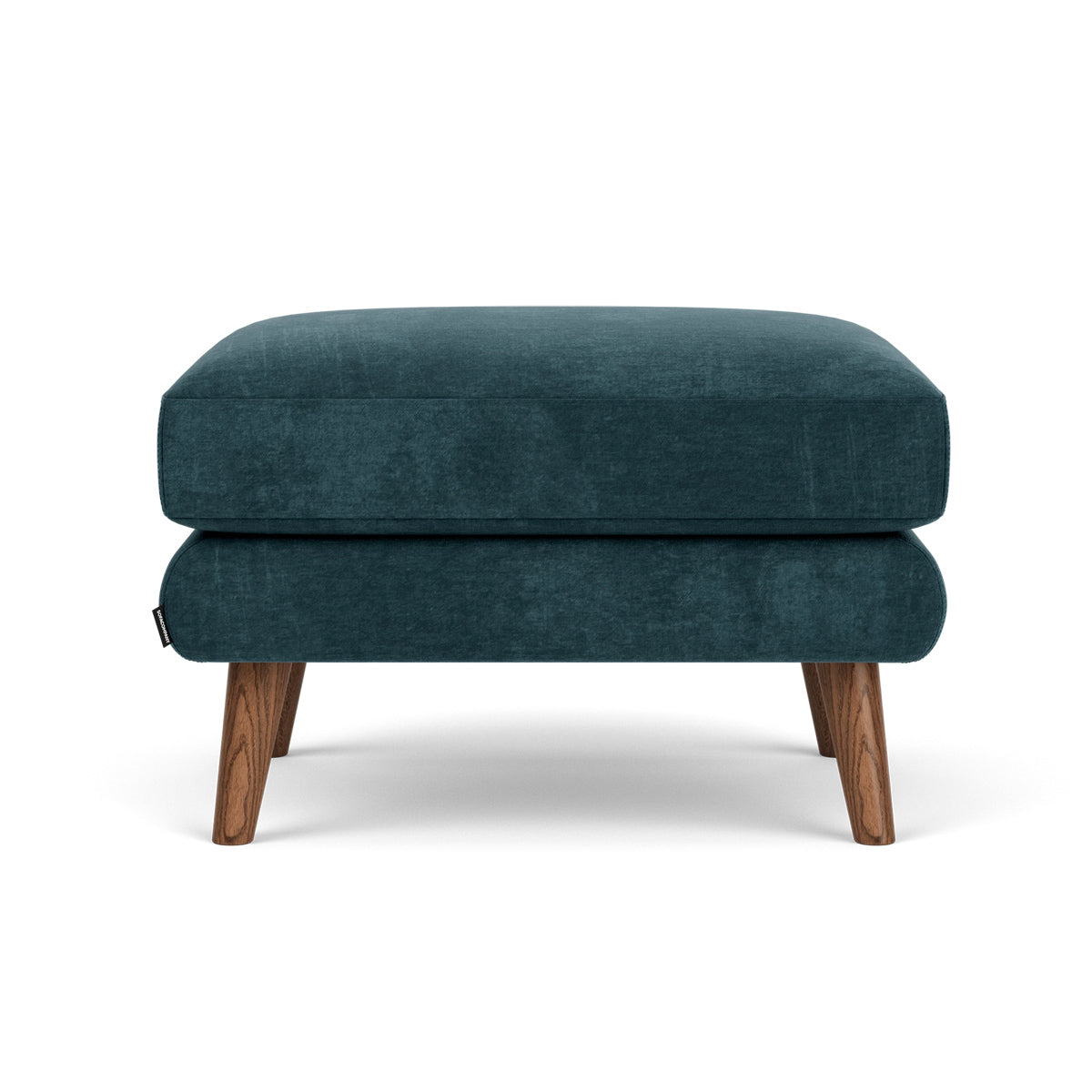 George Fabric Ottoman - Stylish and Comfortable Footrest, Storage Bench for Living Room, Bedroom, or Office - Perfect for Relaxing, Extra Seating & Home Organization