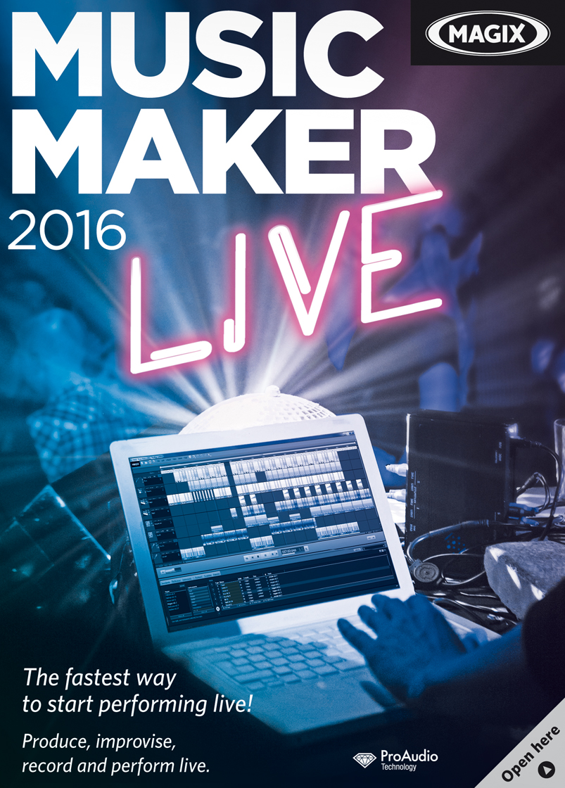 MAGIX Music Maker 2016 Live - Digital Download | Professional Music Production Software for PC | Create & Edit Songs, Beats & Tracks - Perfect for Home Studios & Aspiring Musicians