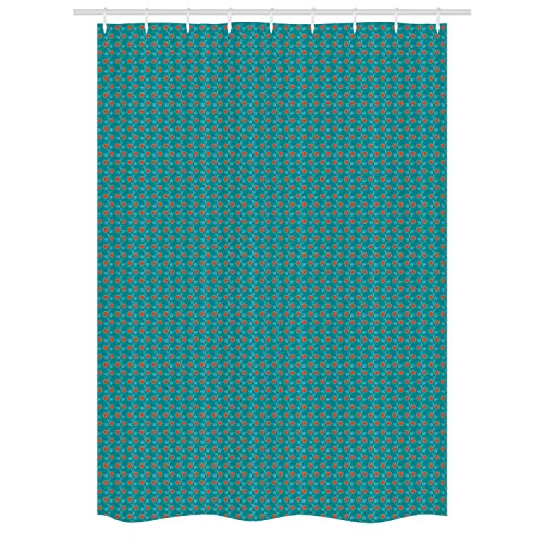 Dark Orange and Teal