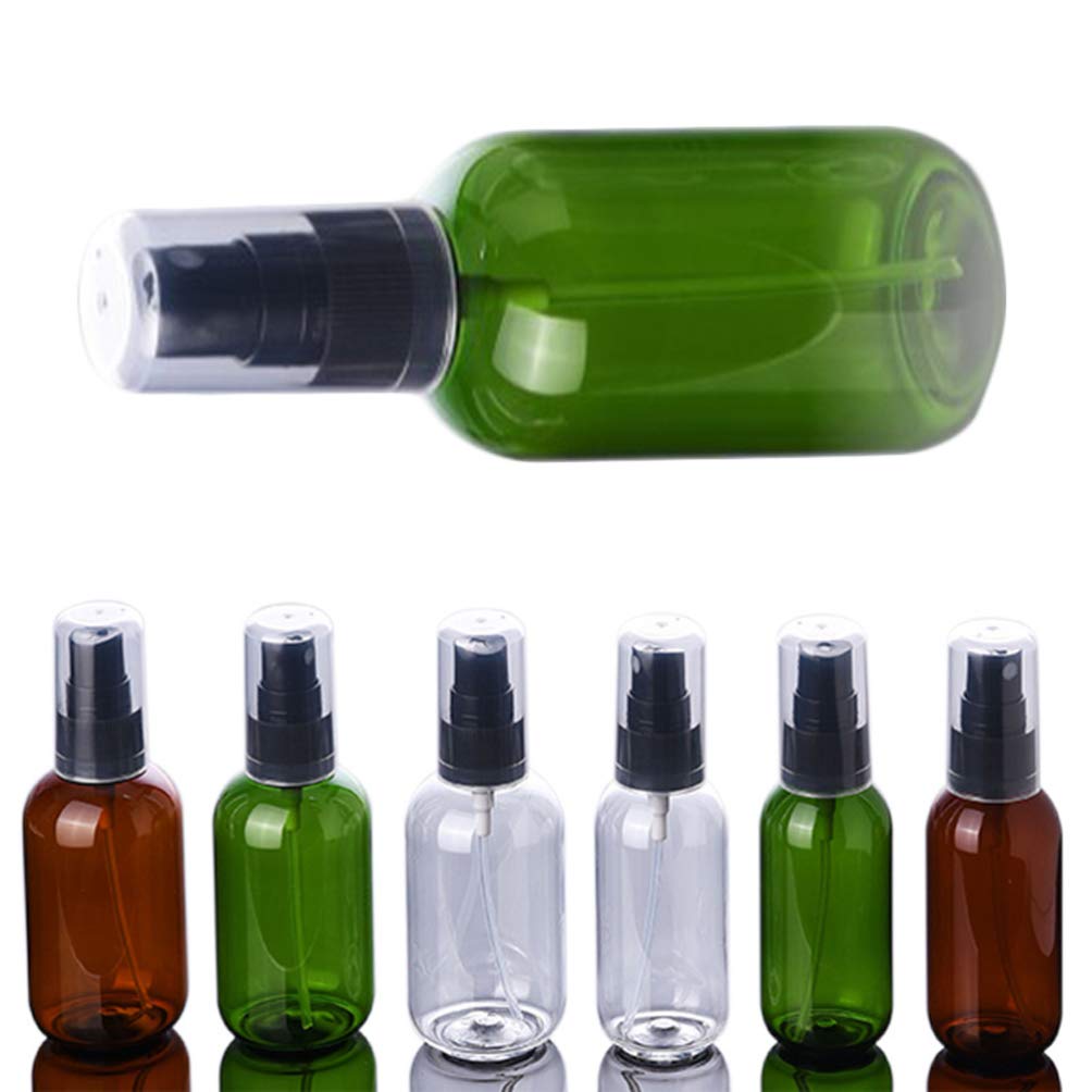 EXCEART 5-Pack Empty Perfume & Mouthwash Spray Bottles - Mini Travel Refillable Fine Mist Sprayer for Hair, Water, Medical, Wine - Perfect for Travel, Gym, Salon & Home Use
