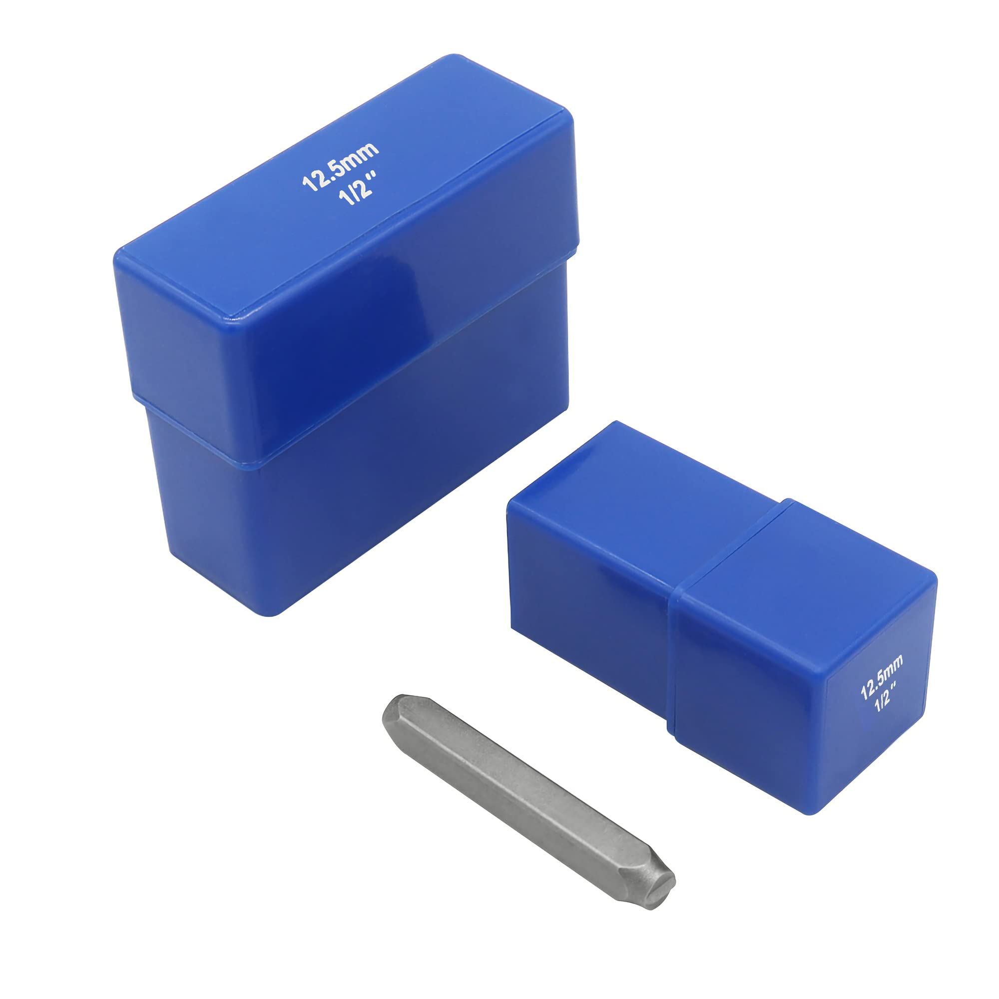 36-Piece Metal Letter and Number Stamp Set - 1/2