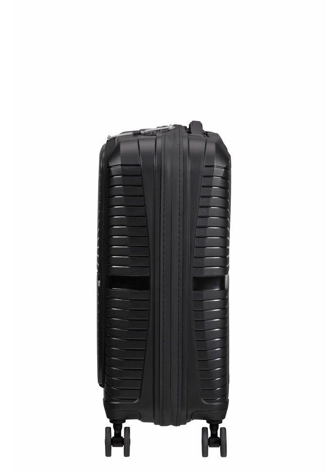 American Tourister Airconic Spinner Frontload Carry On Luggage - Lightweight Expandable Suitcase for Travel, Business & Weekend Getaways (Perfect for Airplane Cabin & Road Trips)