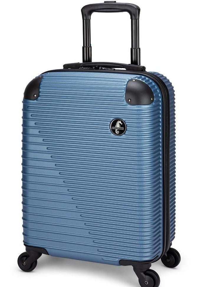 Atlantic Swerve Carry On Luggage - Lightweight Spinner Suitcase for Travel with USB Port & TSA Lock - Perfect for Business Trips & Weekend Getaways