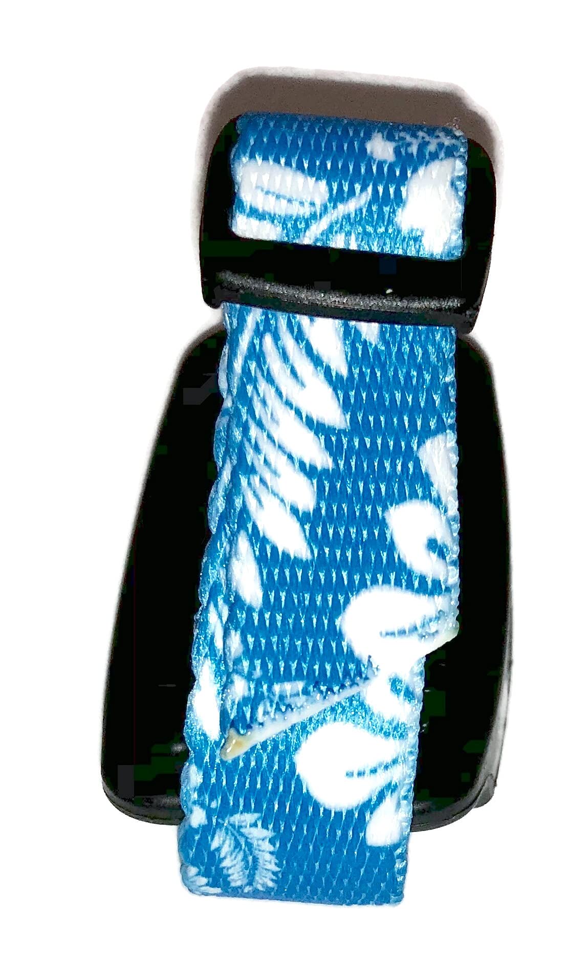 Vagus Nerve Stimulator (VNS) Wristband Watch - Hawaiian Luau Print Design for Stress Relief & Anxiety Management - Perfect for Yoga, Meditation, and Relaxation Therapy
