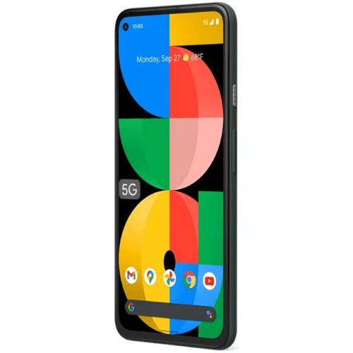 Google Pixel 5a 128GB Unlocked Smartphone - Black | 5G Android Phone with Long Battery Life & Water Resistance | Perfect for Travel, Photography & Business Use