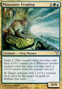 Magic: The Gathering Plaxcaster Frogling Card - Dissension Expansion | Collectible Trading Card for MTG Players & Deck Builders