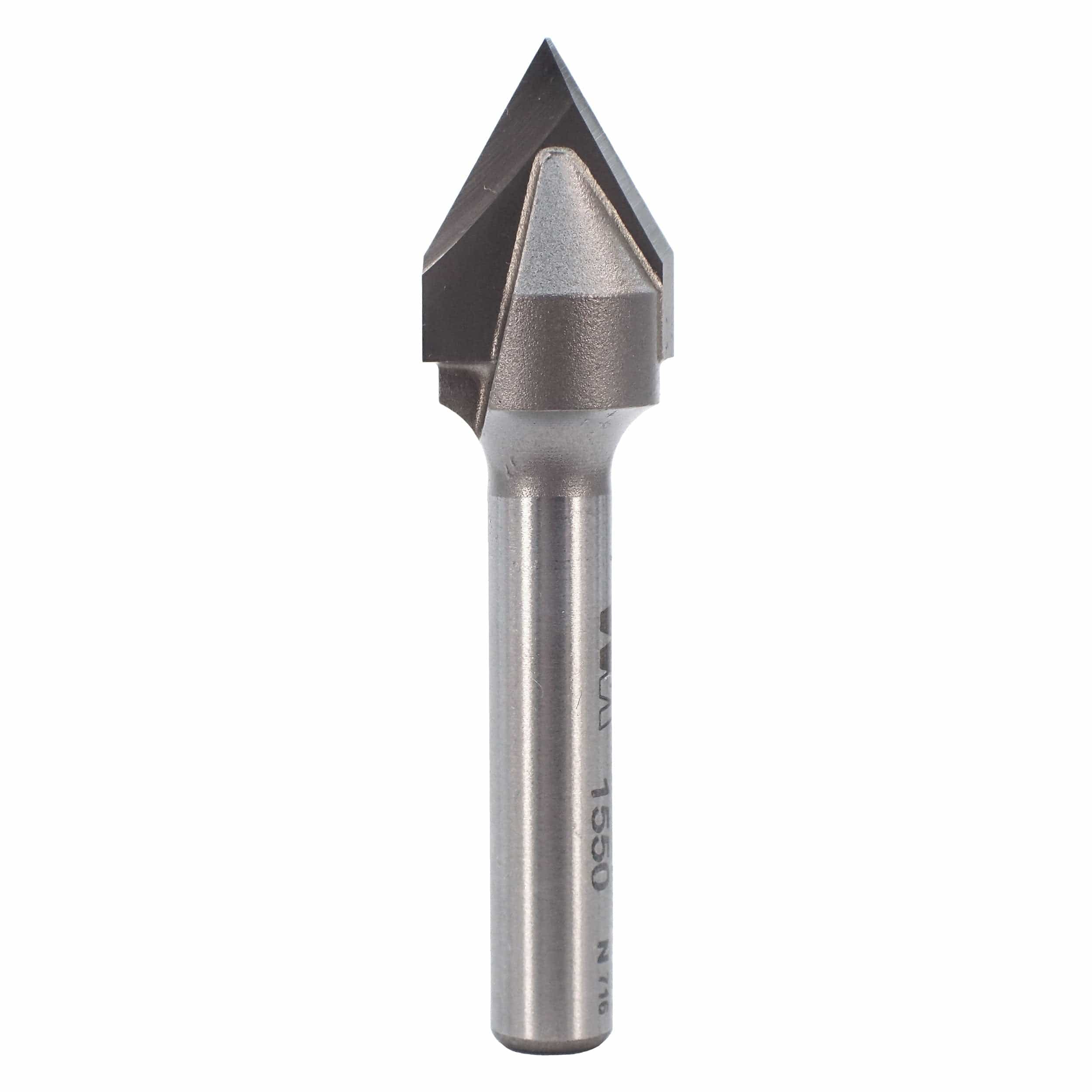1550 60° V Groove CNC Router Bit 1/4