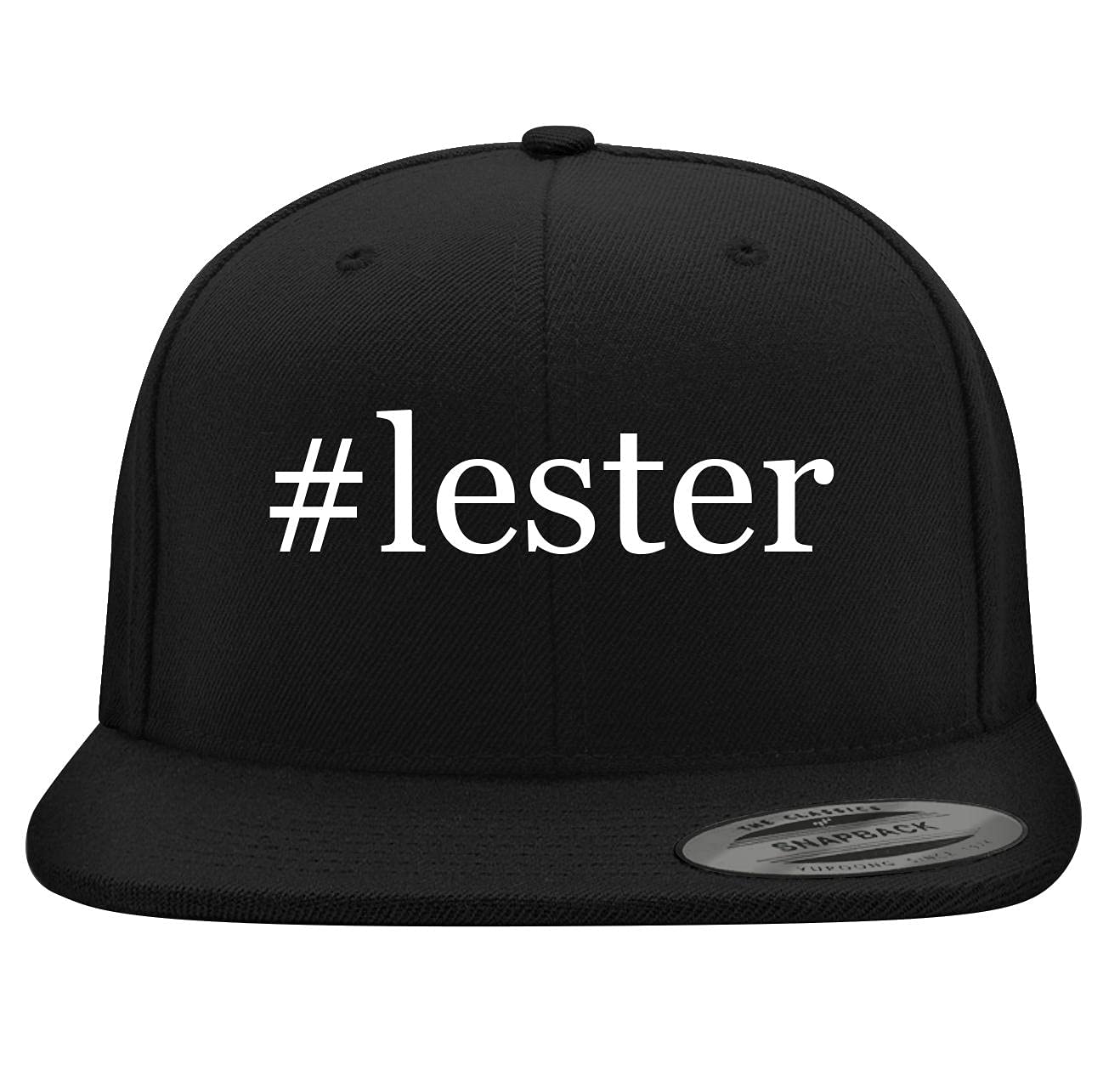 BH Cool Designs #Lester - Yupoong 6089 Structured Flat Bill Snapback Hat | Embroidered Trendy Unisex Baseball Cap for Men & Women | Perfect for Streetwear, Sports & Casual Outfits