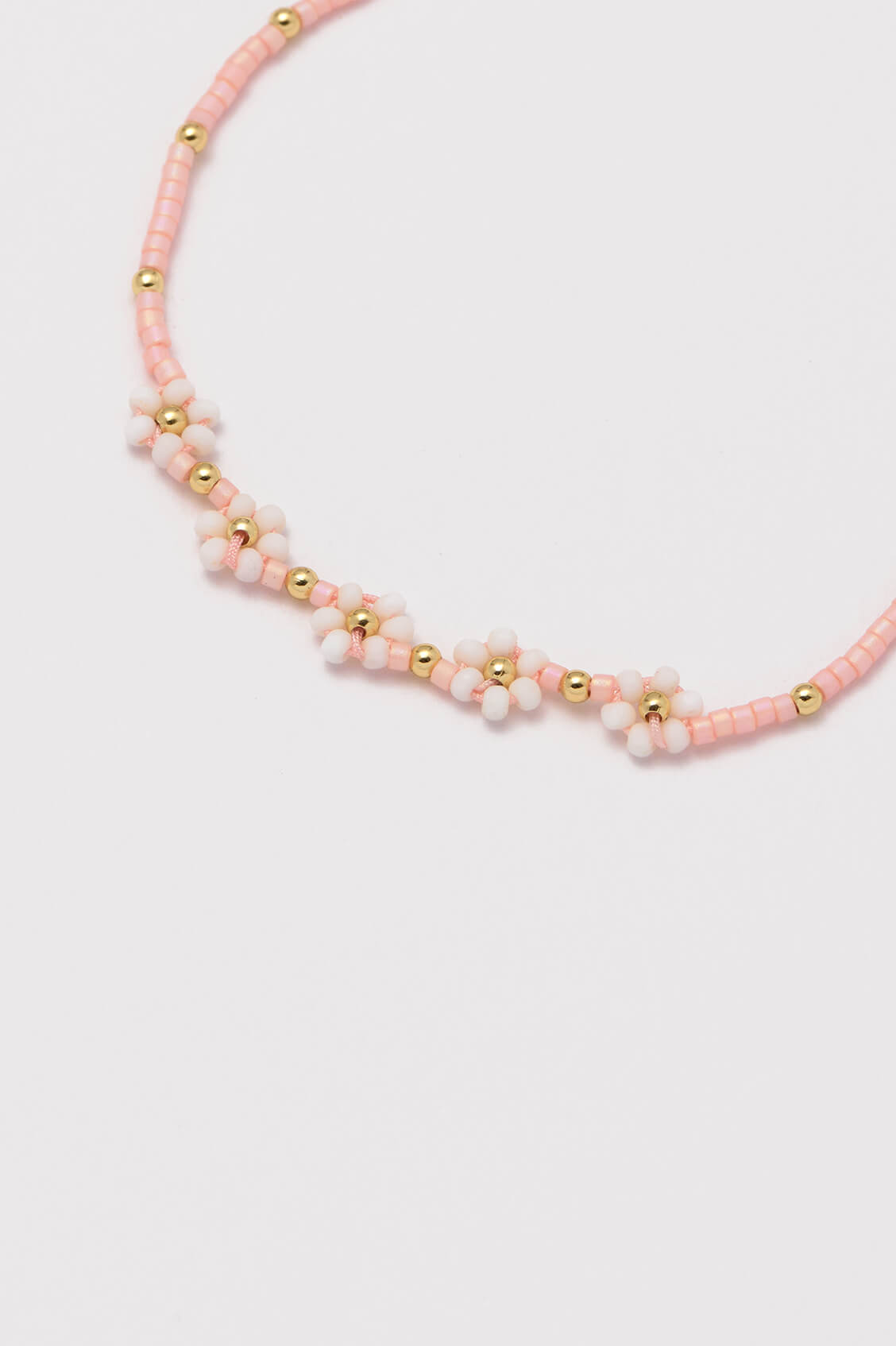 Handmade Beaded Wildflower Daisy Chain Friendship Bracelet - Boho Chic Jewelry for Women & Girls - Perfect for Gifts, Parties & Everyday Wear