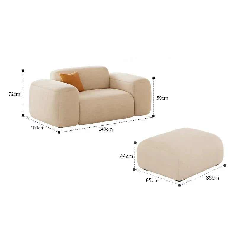 Single Seater + Foot Stool