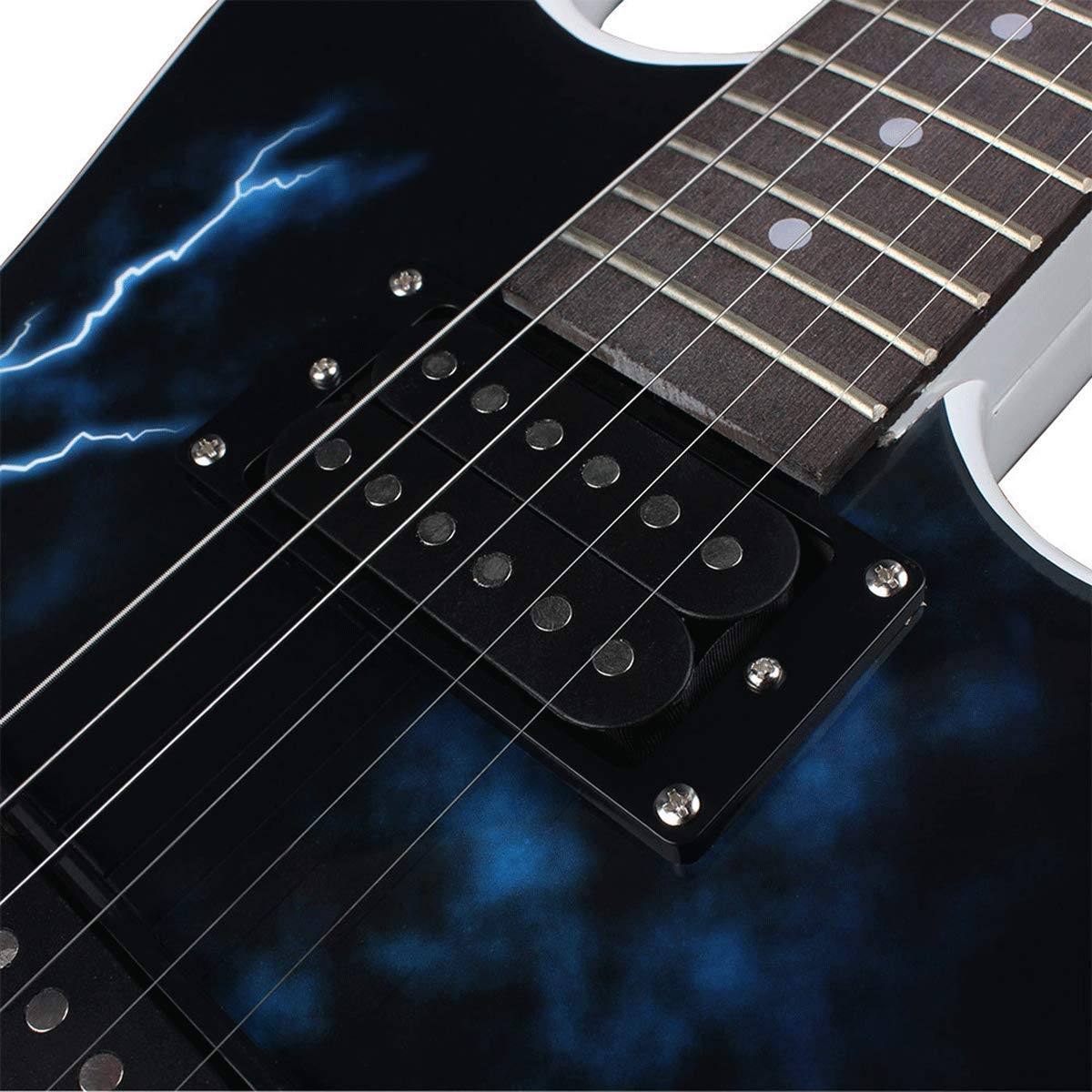 Premium Electric Guitar Strings 3-Pack - Stainless Steel Core Nickel Alloy Wound with Nickel-Plated Ball Ends (EADGBE) - Perfect for Rock, Blues & Metal Performances