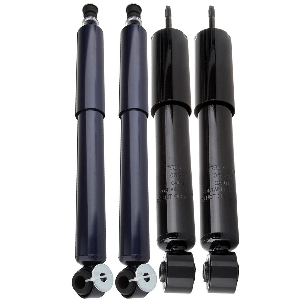 Roadfar 4-Piece Front & Rear Shock Absorber Set - Compatible with 1990-1995 Toyota 4Runner - Heavy Duty Suspension Upgrade for Off-Road & Towing