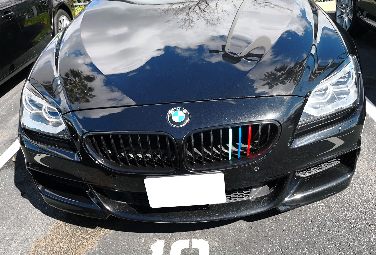 BMW F12 F13 6 Series 640i 650i Coupe ///M Color Grille Insert Trims (2016-2018) - Front Bumper Upgrade for Enhanced Sporty Look - Perfect for Car Enthusiasts & Show Car Modifications