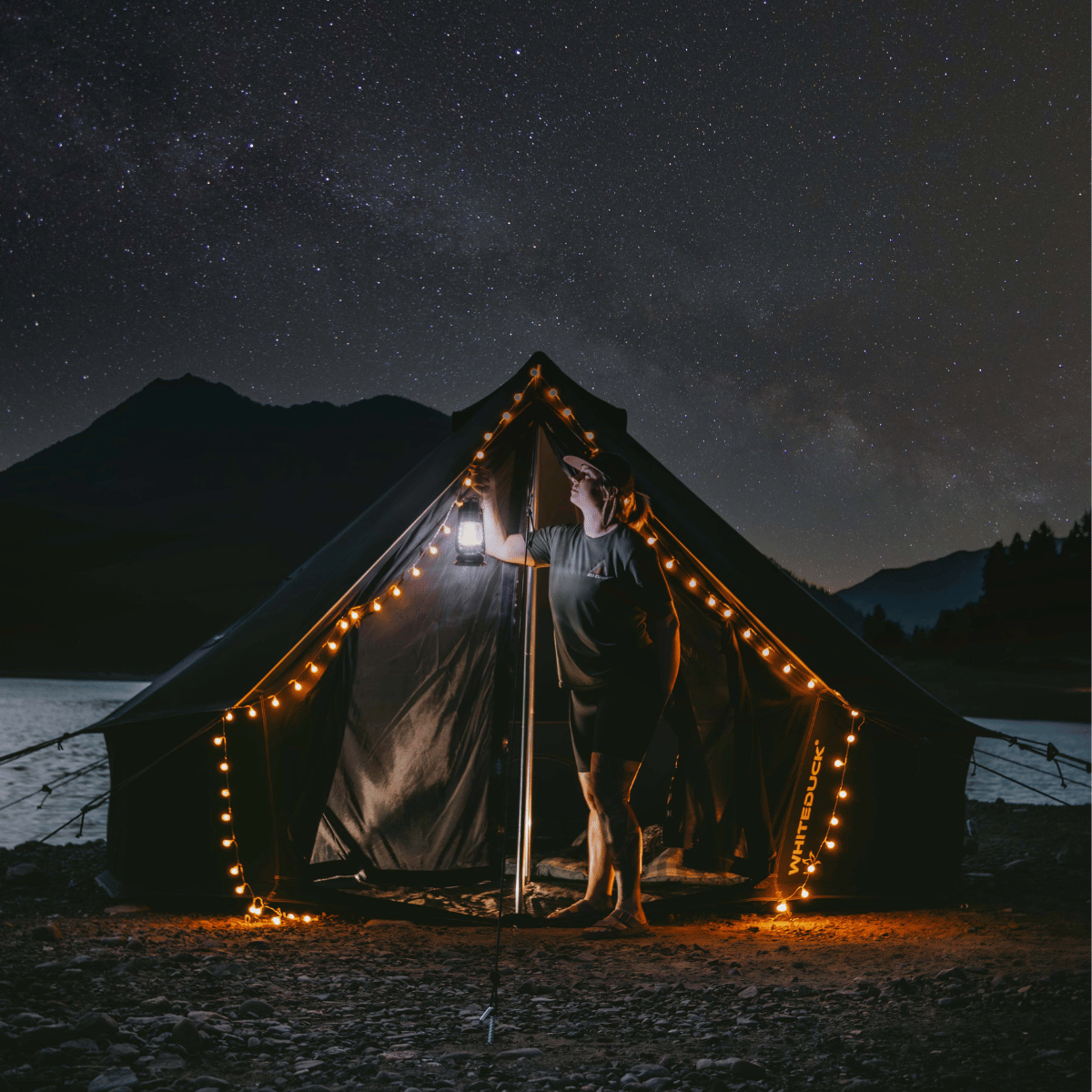 13' Regatta Bell Tent - Waterproof Canvas Camping Tent for Outdoor Adventures, Family Gatherings & Glamping