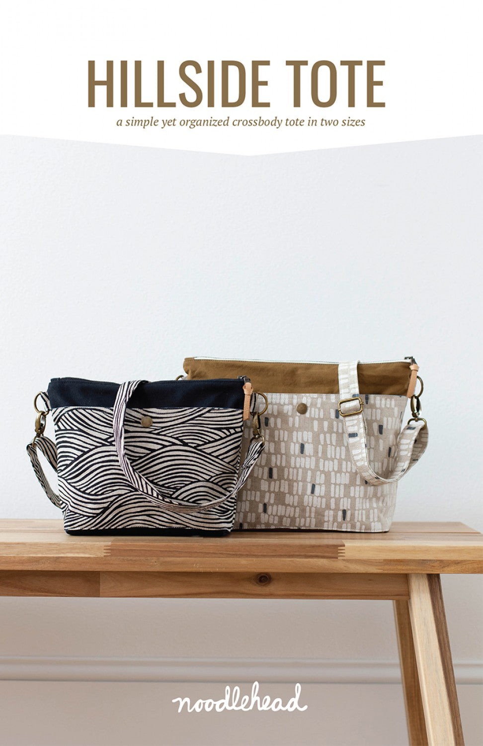 Stylish Hillside Tote Bag for Women - Durable Canvas Shoulder Bag with Zipper Closure - Perfect for Work, Travel & Daily Use