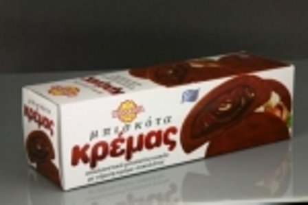 Greek Cacao Cookies with Chocolate Cream Filling - Premium 135g Bakery Treats for Gifts, Tea Time & Dessert Lovers