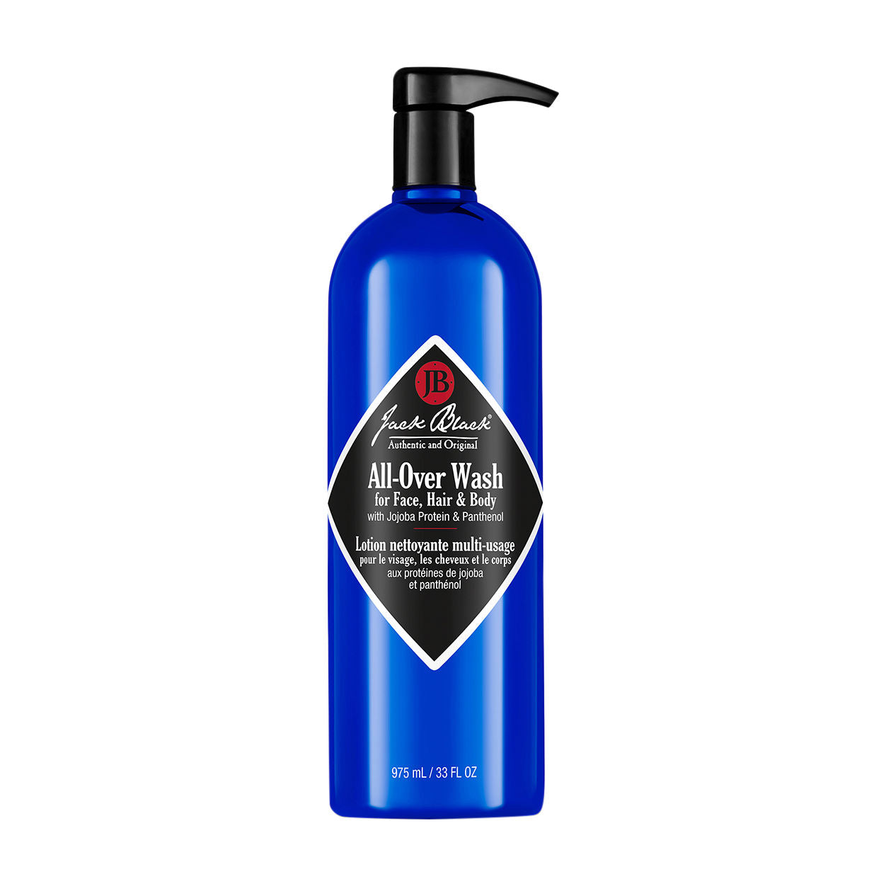 Jack Black All-In-One Body & Hair Wash for Men - Multi-Use Shower Gel with Natural Ingredients | Perfect for Gym, Travel & Daily Shower Routine