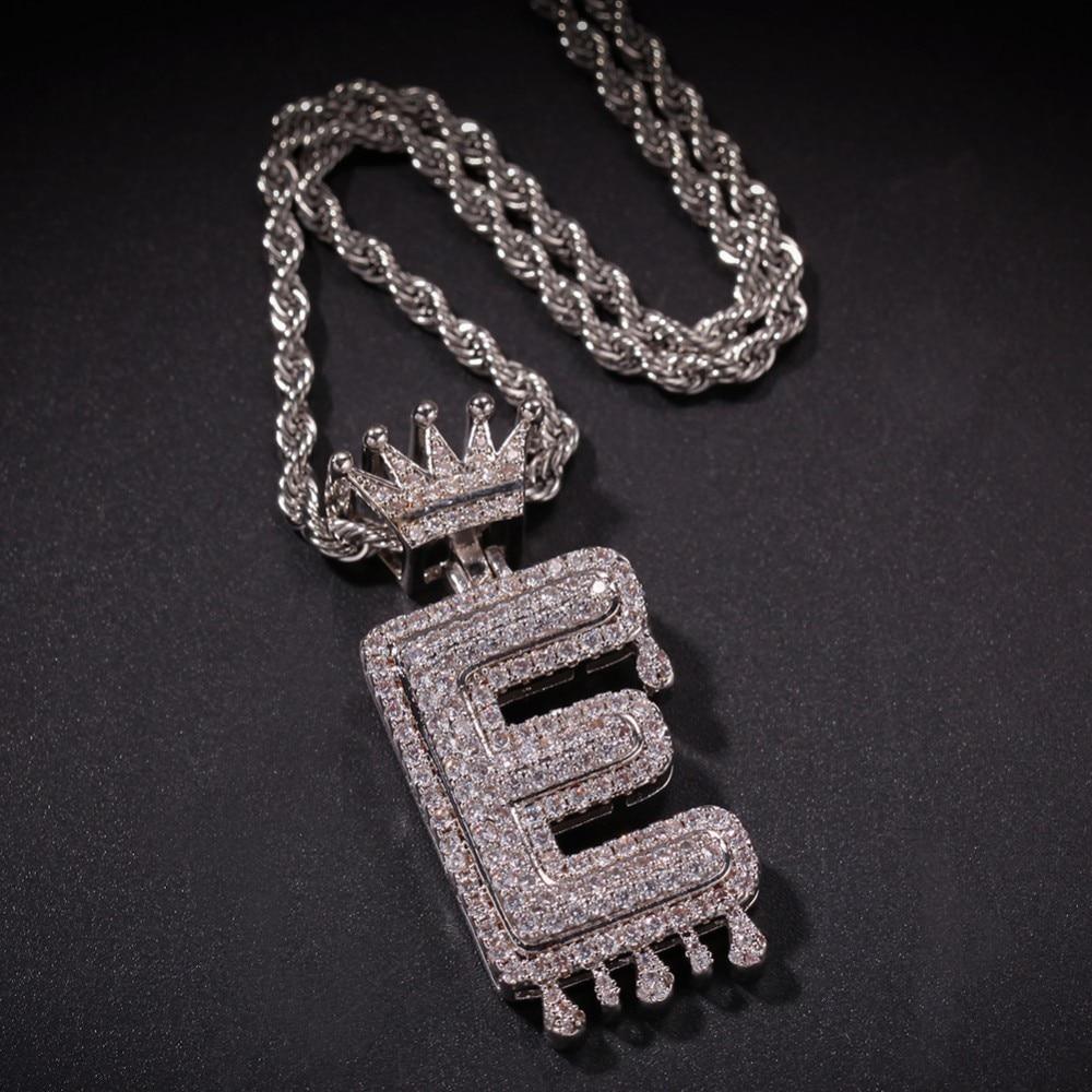 Elegant Letter E Pendant Chain Necklace for Women - Gold/Silver Initial Necklace Jewelry Gift for Her - Perfect for Birthday, Anniversary & Everyday Wear