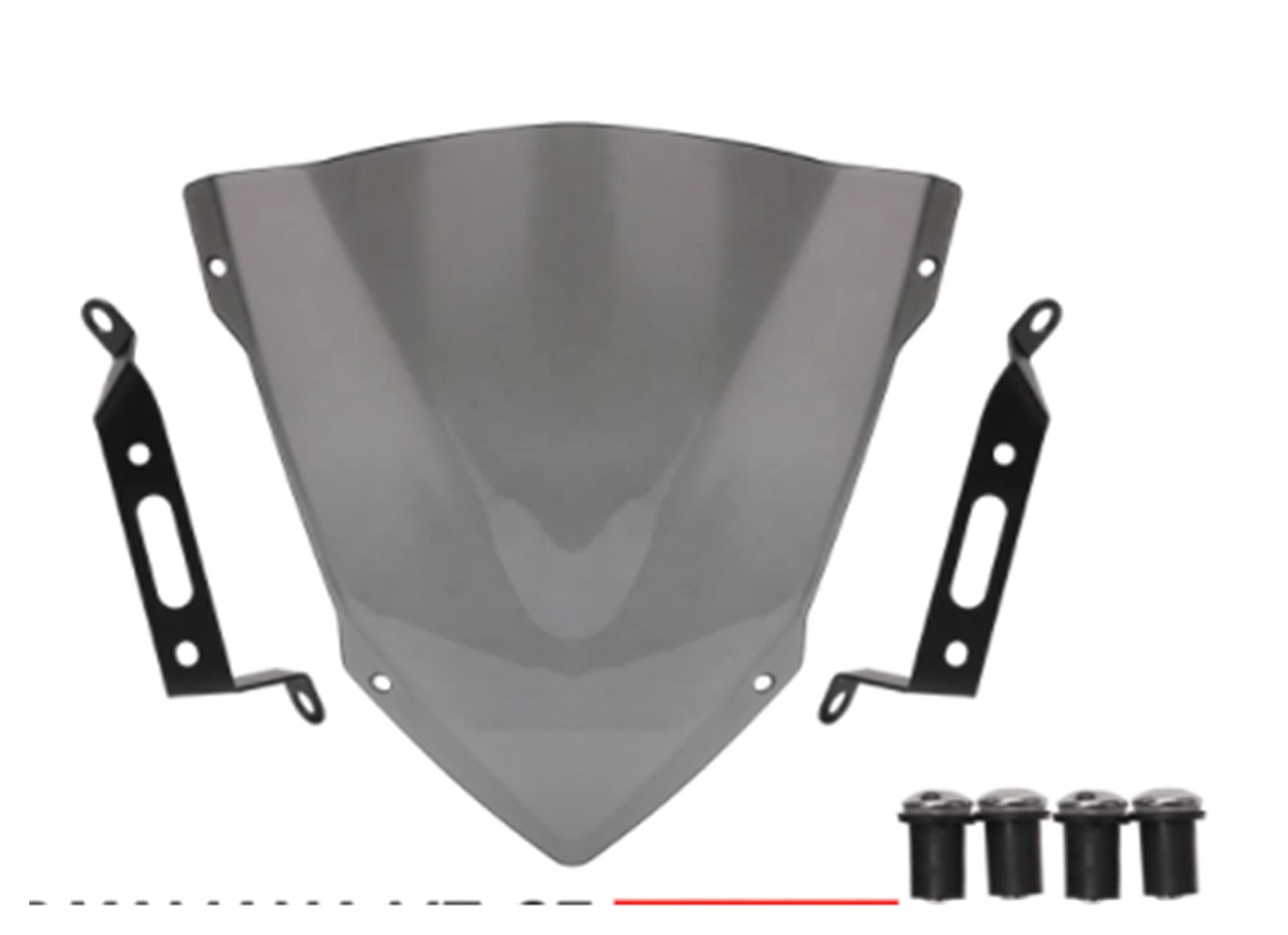Yamaha MT-07 FZ-07 Motorcycle Windshield Windscreen (2018-2020) - Durable Wind Deflector & Pare-brise for Enhanced Riding Comfort - Perfect for Highway Cruising & Long-Distance Tours
