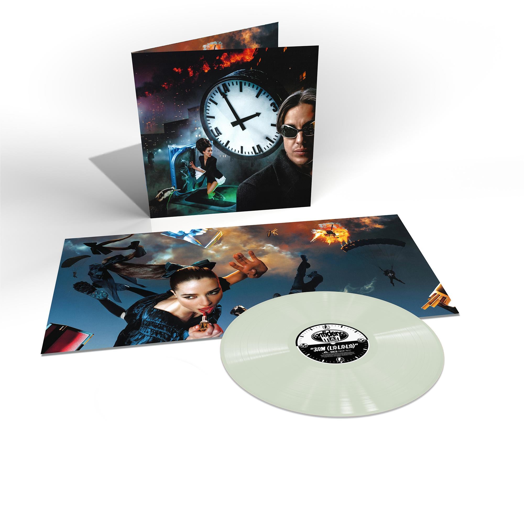 3AM (LA LA LA) - Glow in the Dark Vinyl Record - Limited Edition Collectible for Nighttime Listening & Party Decor