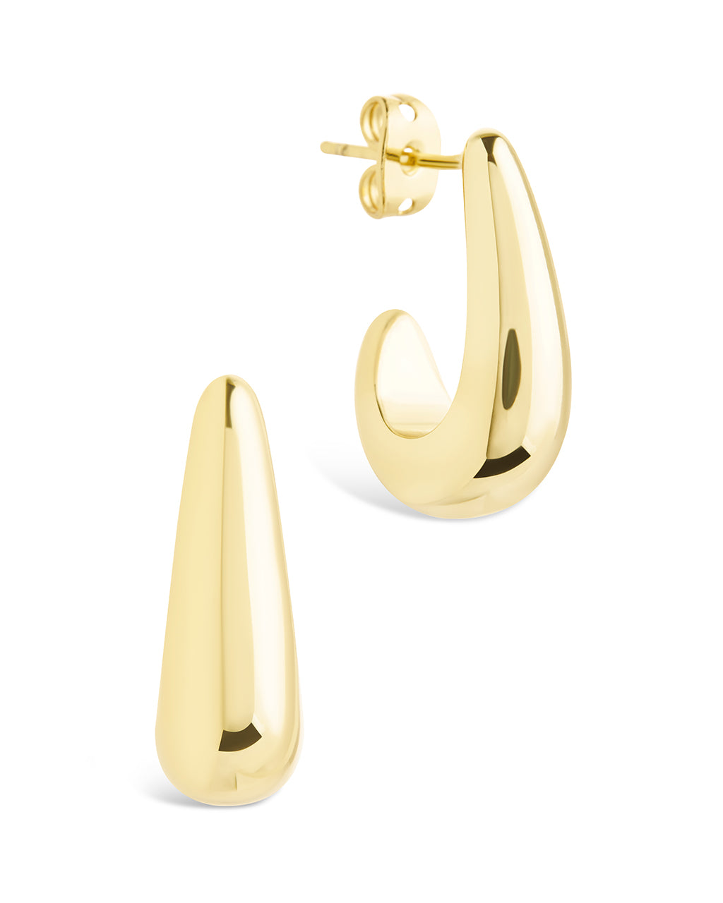 Stylish Stephanie Huggie Hoop Earrings for Women - Trendy Gold/Silver Small Hoop Earrings - Perfect for Everyday Wear, Work & Special Occasions