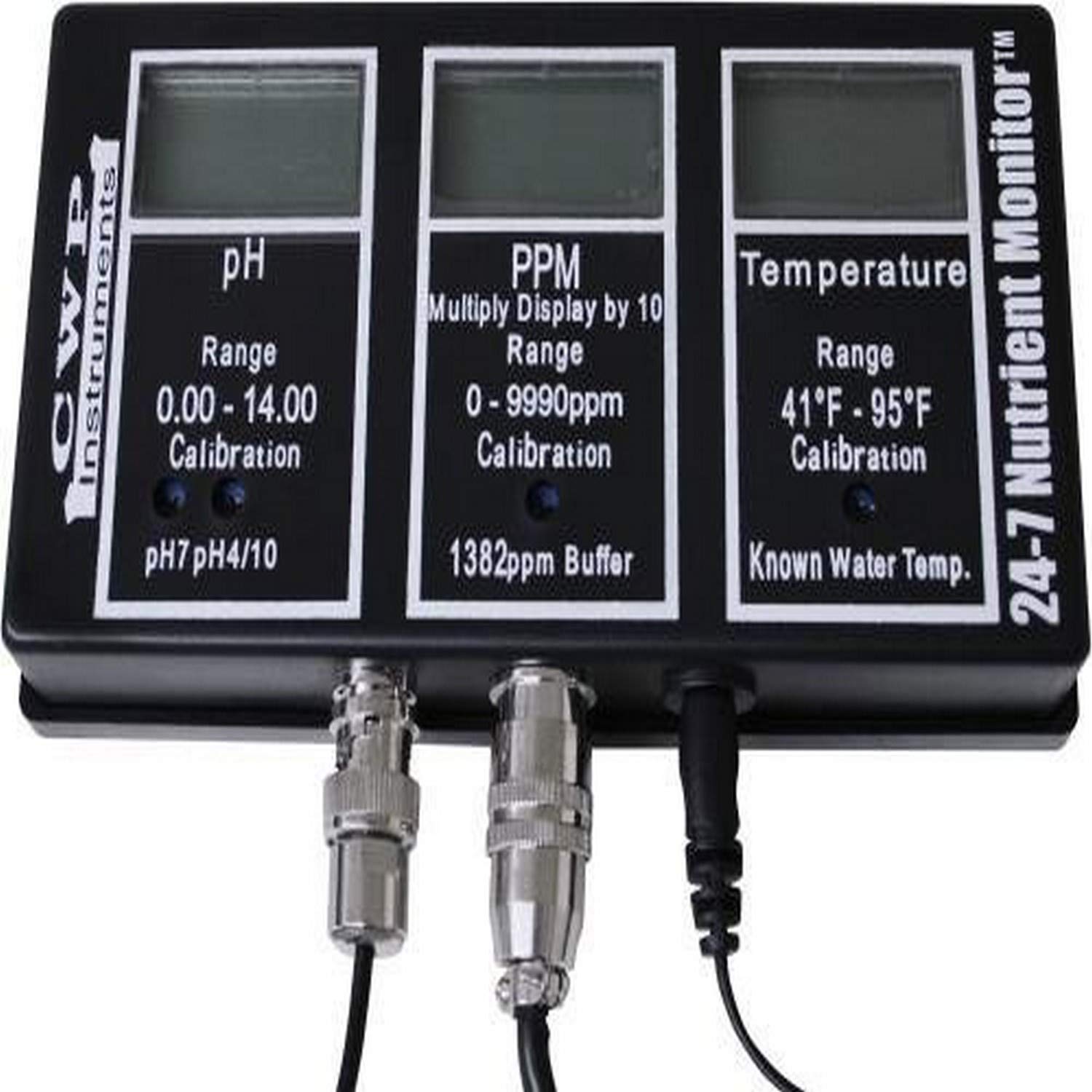 Rose City 716572 Plant Nutrient Monitor - Soil pH Tester for Indoor/Outdoor Plants, Hydroponics, Garden, Lawn Care