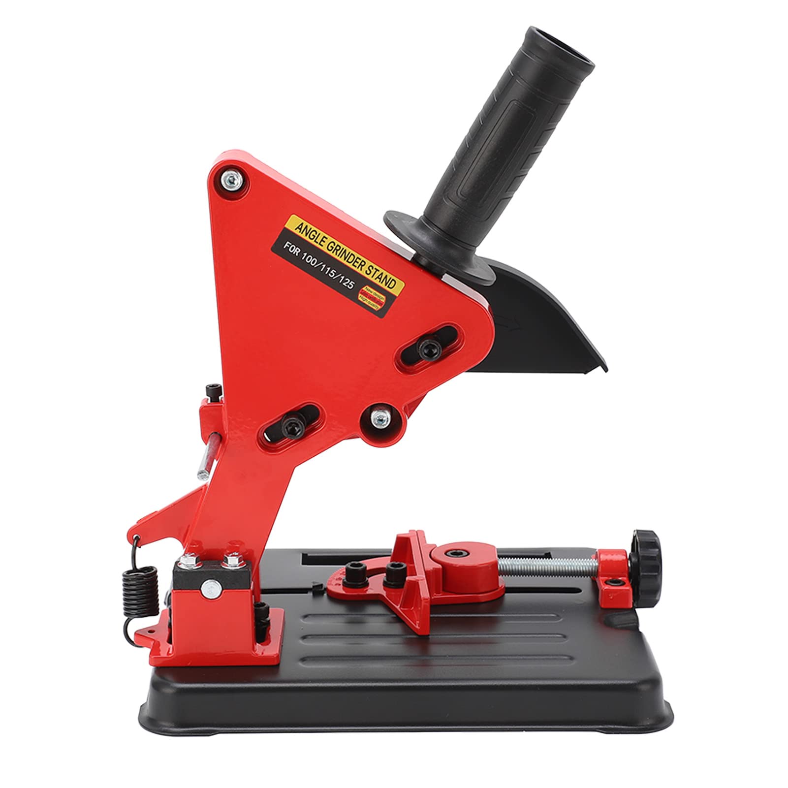 Heavy Duty Cast Iron Angle Grinder Stand - Universal Bracket for 100mm & 125mm Angle Grinders - Perfect for Metalworking, Woodworking & DIY Projects