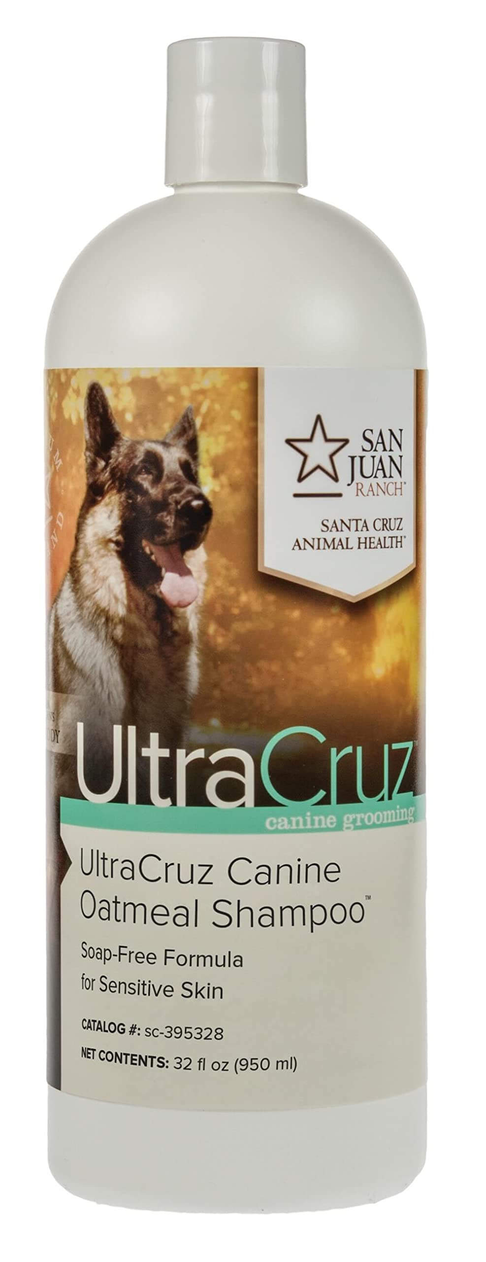 UltraCruz Oatmeal Dog Shampoo & Conditioner Set for Itchy Skin - 32oz Each - Gentle Hypoallergenic Pet Grooming for Dry Skin Relief - Perfect for Bath Time & Allergy-Prone Dogs