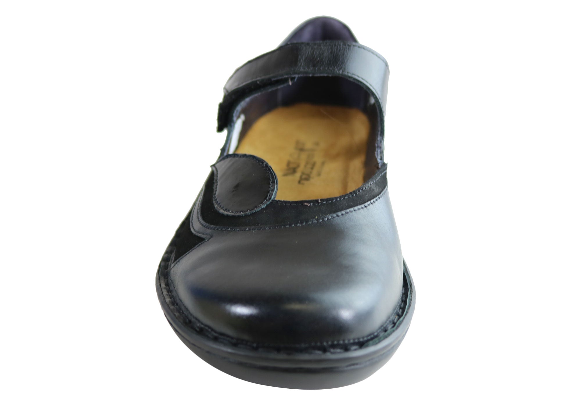 Naot Conga Women's Comfort Supportive Wide Fit Leather Mary Jane Shoes - Perfect for Work, Travel & Everyday Wear
