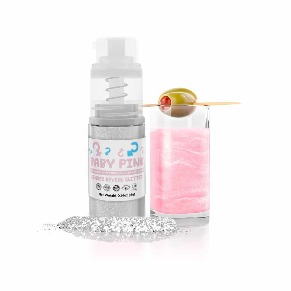 Pink and Blue Color Changing Gender Reveal 4g Mini Pump Set for Baby Showers, Gender Reveal Parties & Celebrations - Fun Party Supplies for Expecting Parents
