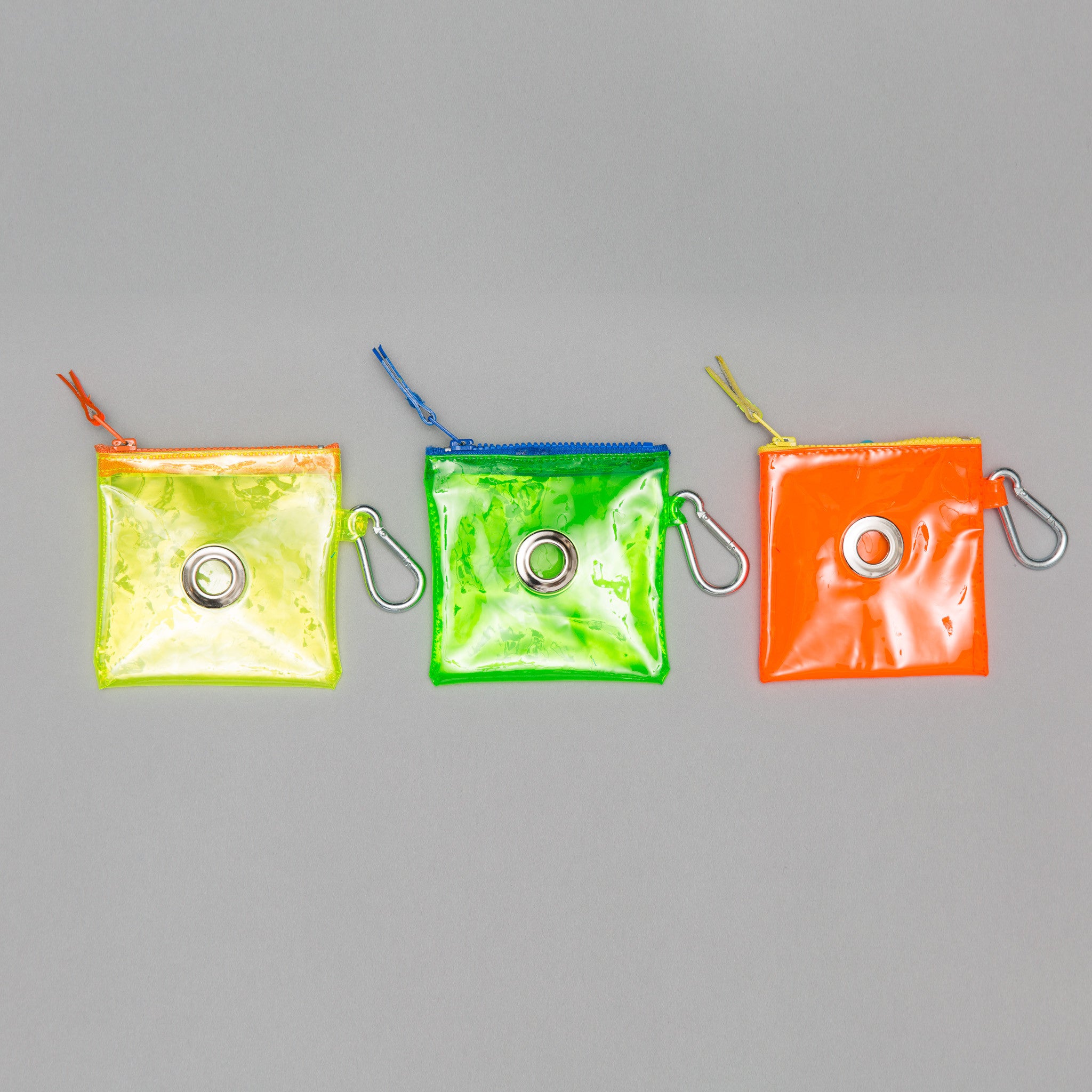 Biodegradable Neon Vinyl Poop Bag Pouch for Dogs - Eco-Friendly Pet Waste Disposal for Walks, Parks & Travel