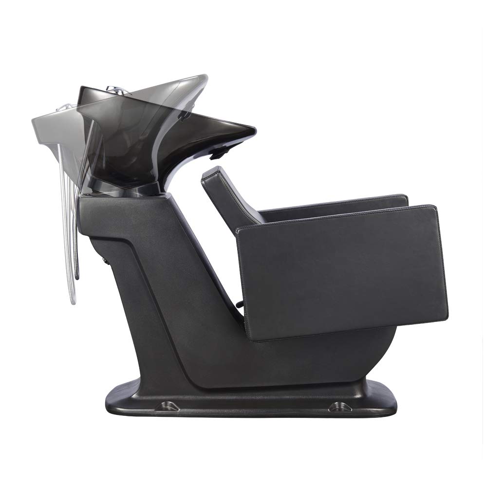 Professional Salon Shampoo Backwash Unit - Barber Hair Washing Station with Adjustable Headrest by TAKARAN - Perfect for Salons, Spas & Home Use