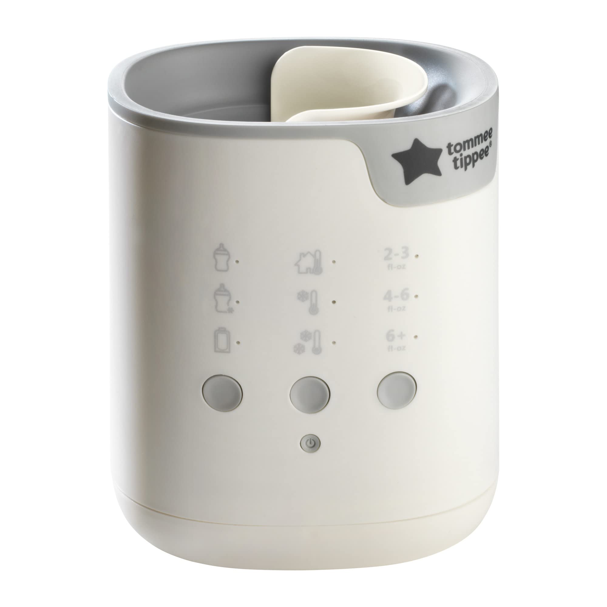 Tommee Tippee Multiwarm Bottle & Pouch Warmer - Fast Baby Bottle Warmer Heats Milk & Food to Perfect Temperature in Minutes with Auto Timer - Ideal for Night Feedings & Travel - White