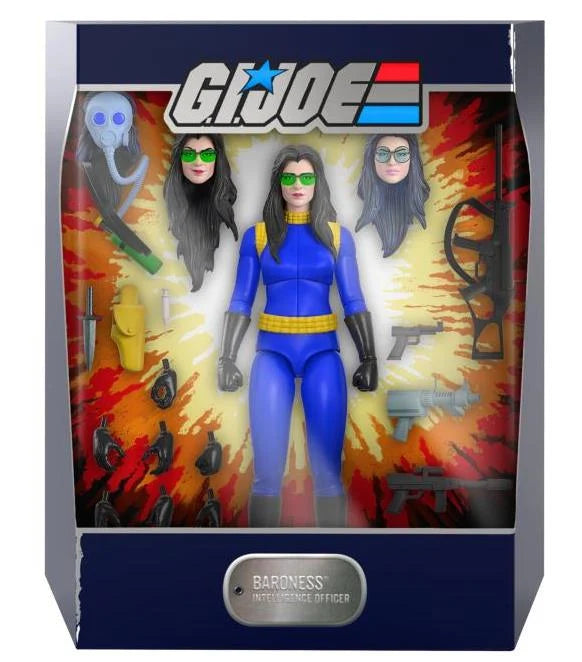 G.I. Joe ULTIMATES! Baroness Action Figure - Collectible 6-Inch Scale Toy with Accessories for Display & Play | Perfect for Fans, Collectors, and Kids' Birthday Gifts