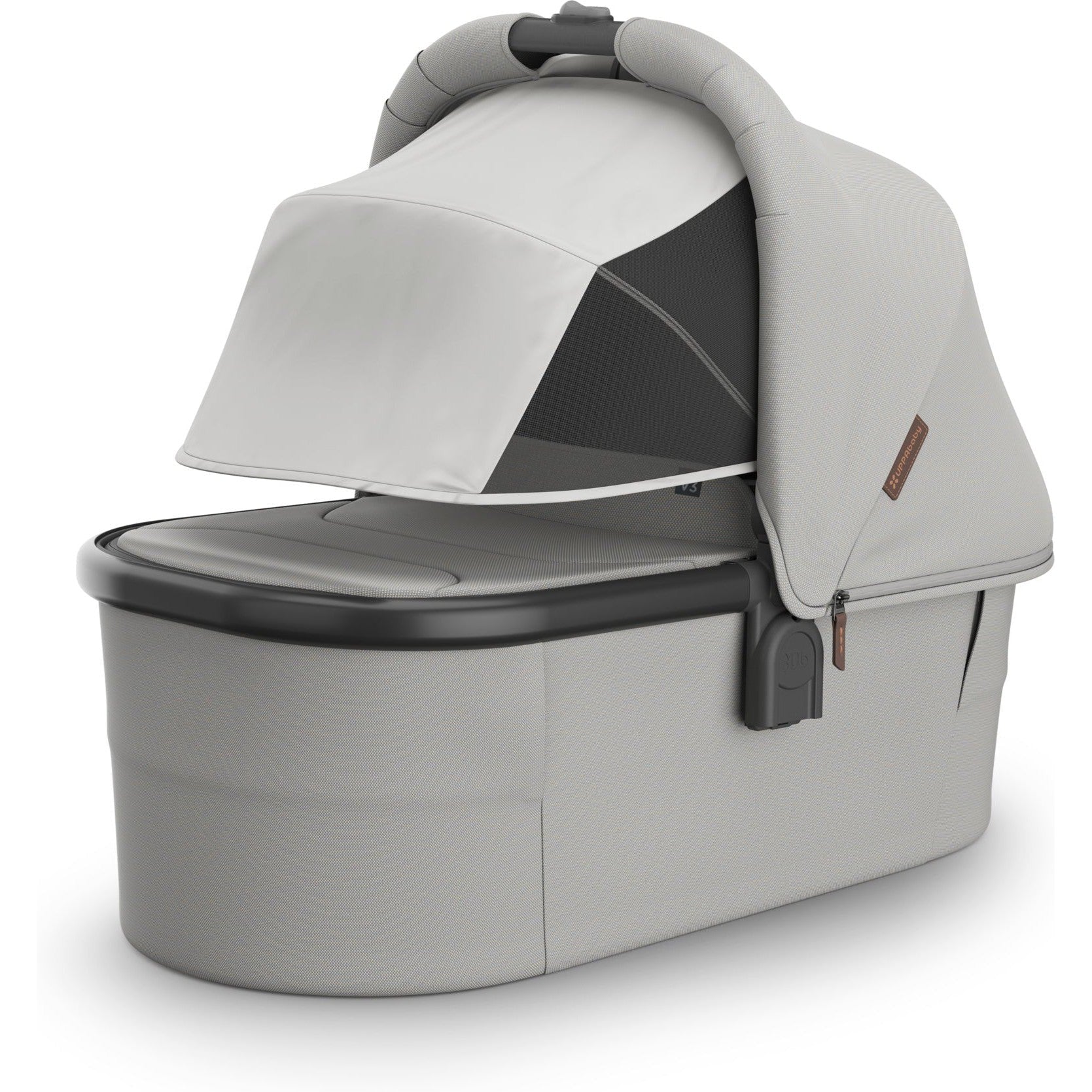UPPAbaby V3 Bassinet for Vista, Cruz & Ridge Strollers - Lightweight, Portable Baby Bed for Newborns - Perfect for Travel, Home & Outdoor Use