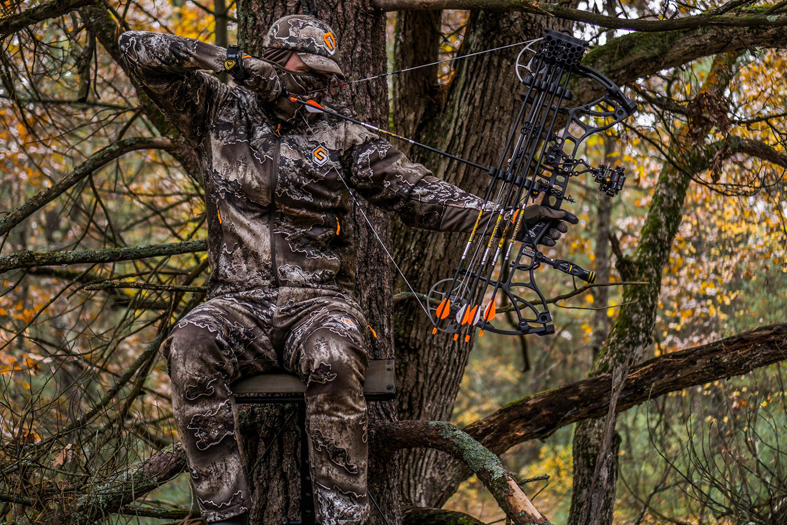 ScentLok Forefront Midweight Water Repellent Camouflage Hunting Jacket for Men - Lightweight & Durable for Deer, Turkey & Outdoor Adventures