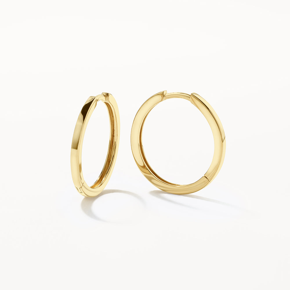 10k Gold Charm Hoop Earrings for Women - Elegant Dainty Jewelry for Everyday Wear & Special Occasions