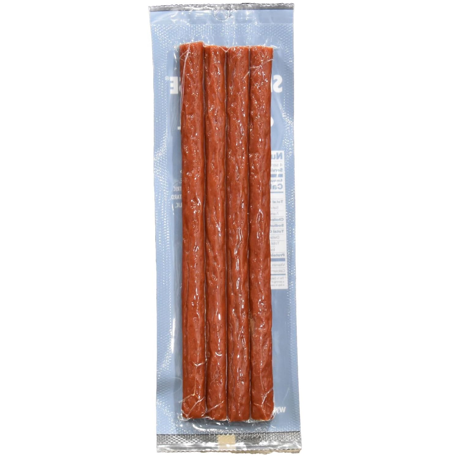 IOWA SMOKEHOUSE Original Meat Sticks - High Protein Pork Snack (7g per Stick) - 4 Vacuum Sealed Ready-to-Eat Sticks - Made with 100% USA Pork - 4oz Pack - Perfect for Hiking, Camping & On-the-Go Snacking