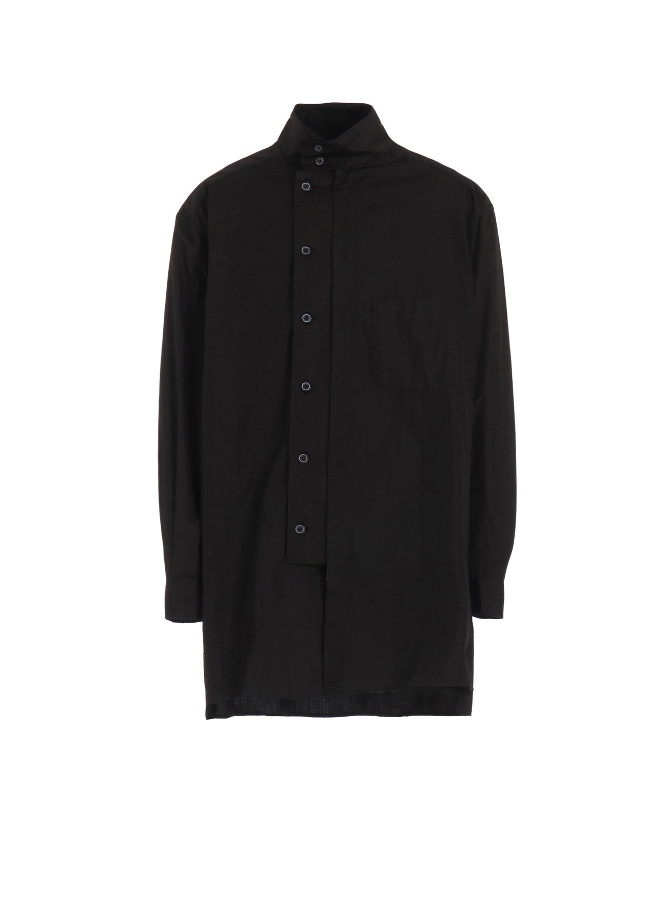 Premium Cotton Broadcloth Button-Down Shirt with Multi-Buttoned Sleeves & Stand Collar - Perfect for Business Casual, Office Wear & Smart Outfits