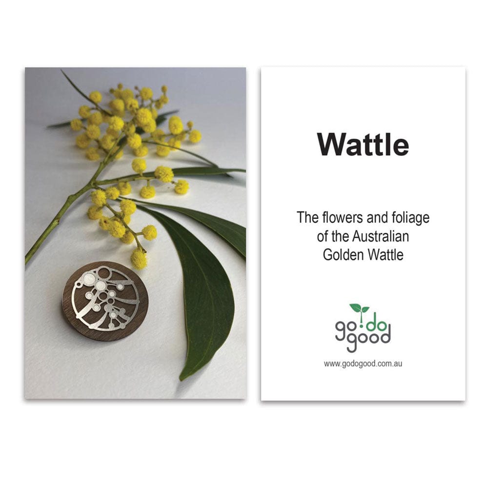 Go Do Good Stud Earrings - Elegant Wattle Flower Design for Women | Perfect for Everyday Wear, Gifts & Special Occasions