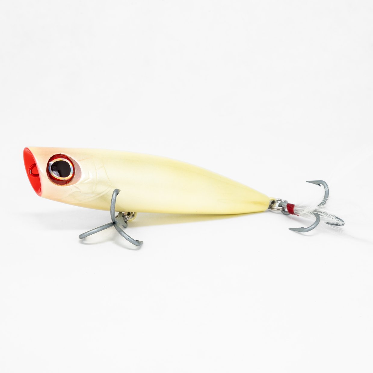 Dark Matter Fishaholic Pulsar Popper Fishing Lure - Topwater Bass Fishing Bait for Freshwater & Saltwater - Perfect for Morning & Evening Fishing Trips