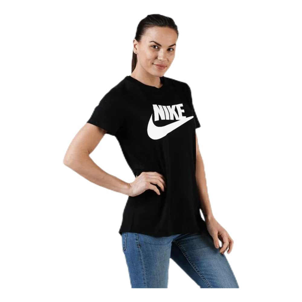 Nike Essential Women's T-Shirt - Soft Cotton Short Sleeve Tee for Casual Wear, Workout & Everyday Outfits